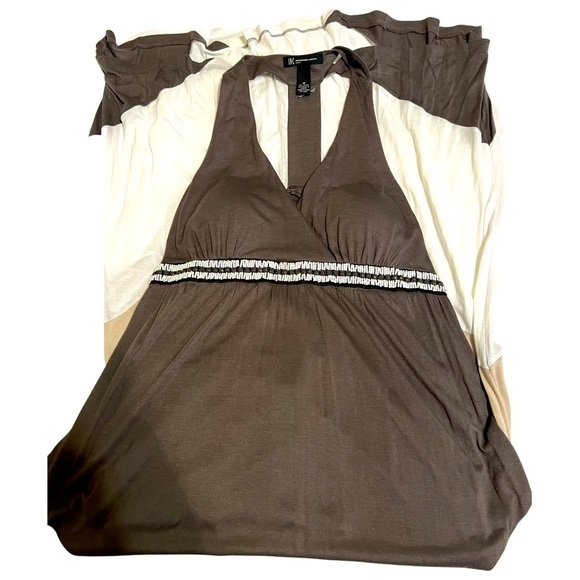 International Concepts flowing maxi dress with beaded highlights in size… - Picture 6 of 6